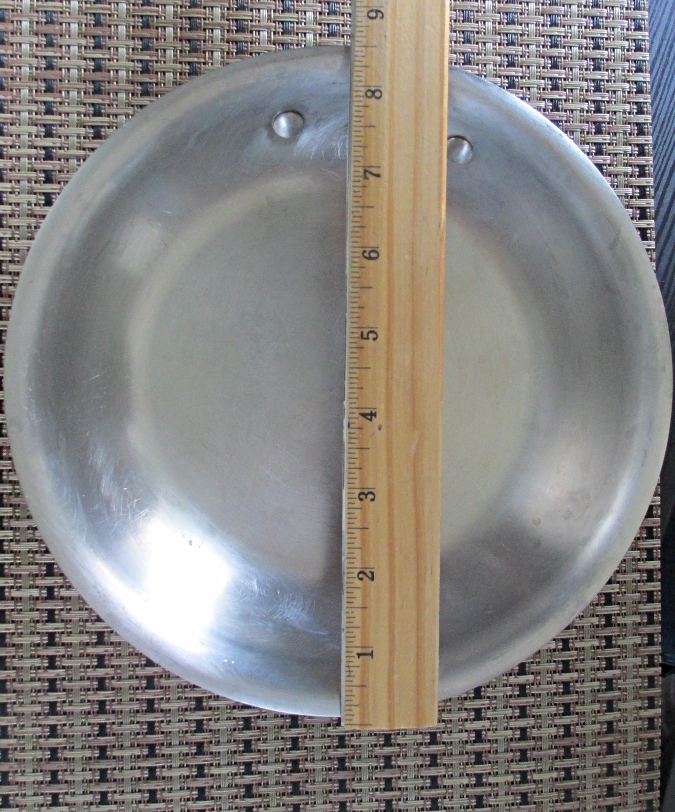Calphalon omelet pan, 8″, model 1388, stainless steel, C620-22