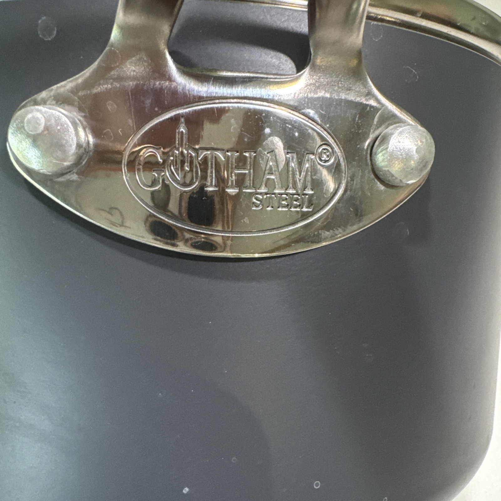 Gotham Steel Copper 2.5 Quart Sauce Pan Cooking Pot With Vented Glass Lid 2011C