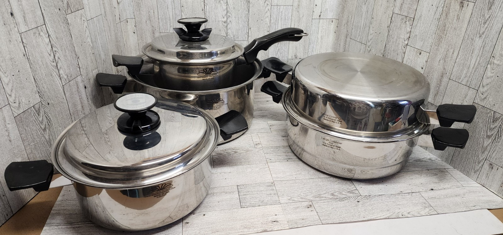 PRO-HEALTH ULTRA MAGNETIC INDUCTION CORE WATERLESS COOKWARE 7 PC