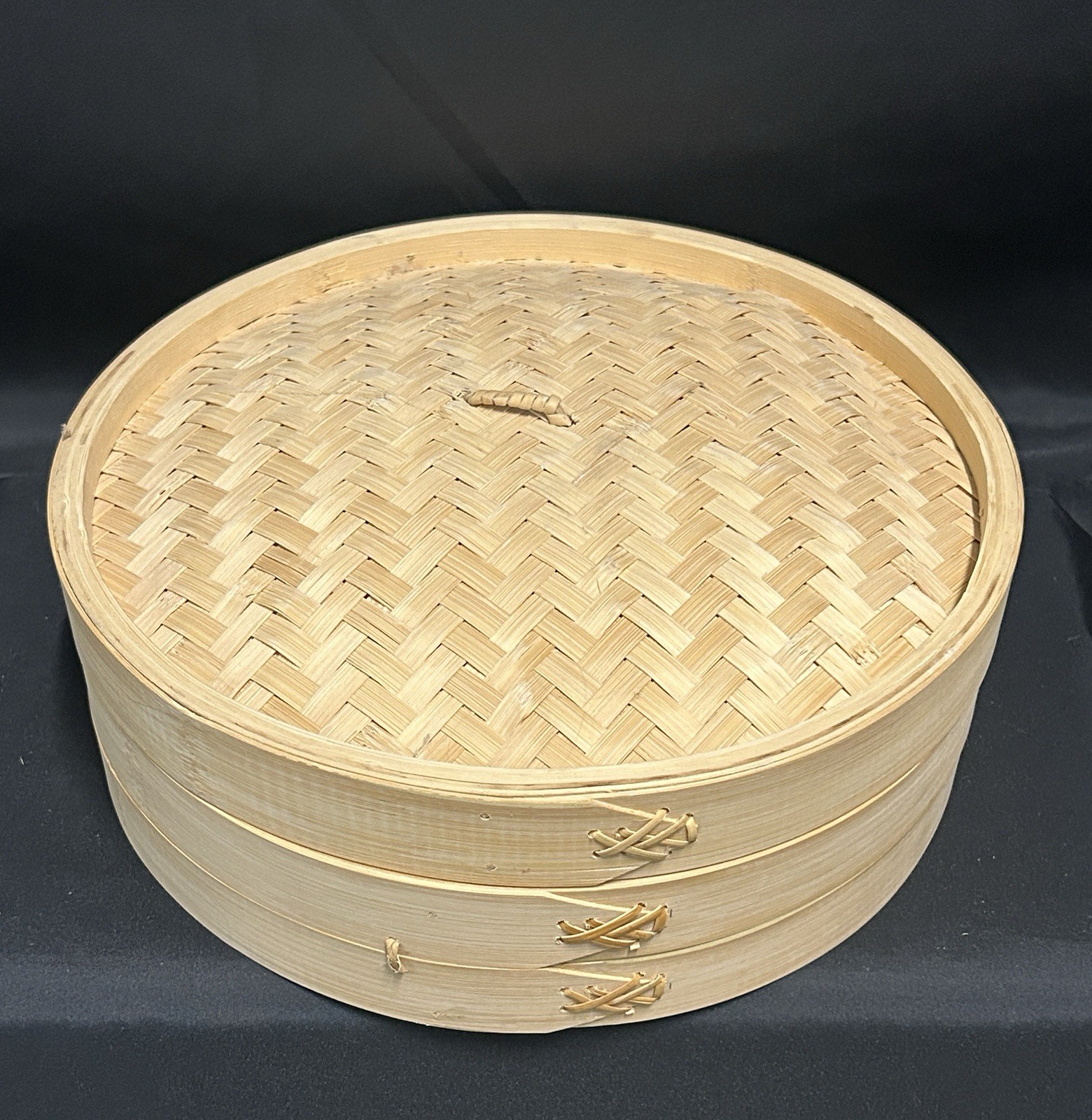 Bamboo Steamer Basket 12”