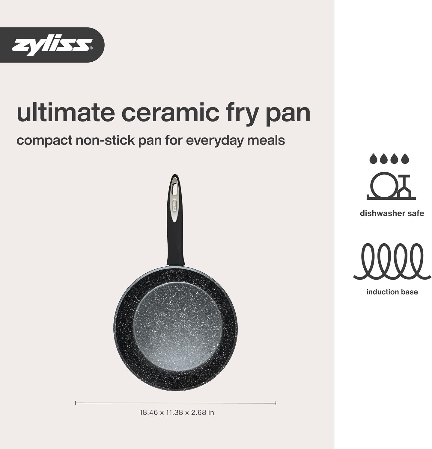 Ultimate Ceramic Cookware – Non-Stick Frying Pan for Healthy Meal Prep –