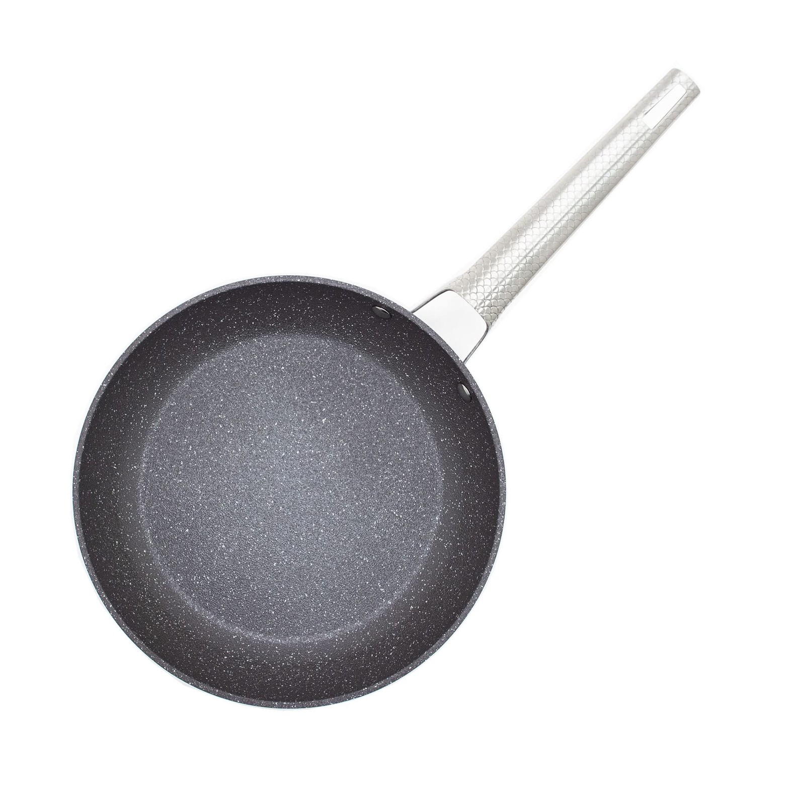 The Rock Wave 20cm (8″) Non-Stick Fry Pan with Wave.Tec Non-Slip Handle – Alu…