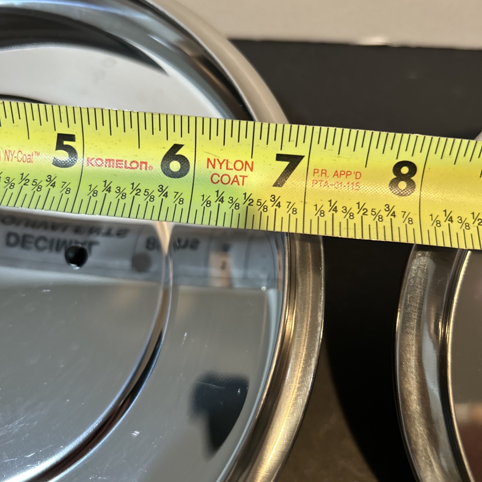 Slide Vent Stock Pot / Pan Replacement Lids 9 3/8”, 6 7/8” And 5 3/8”