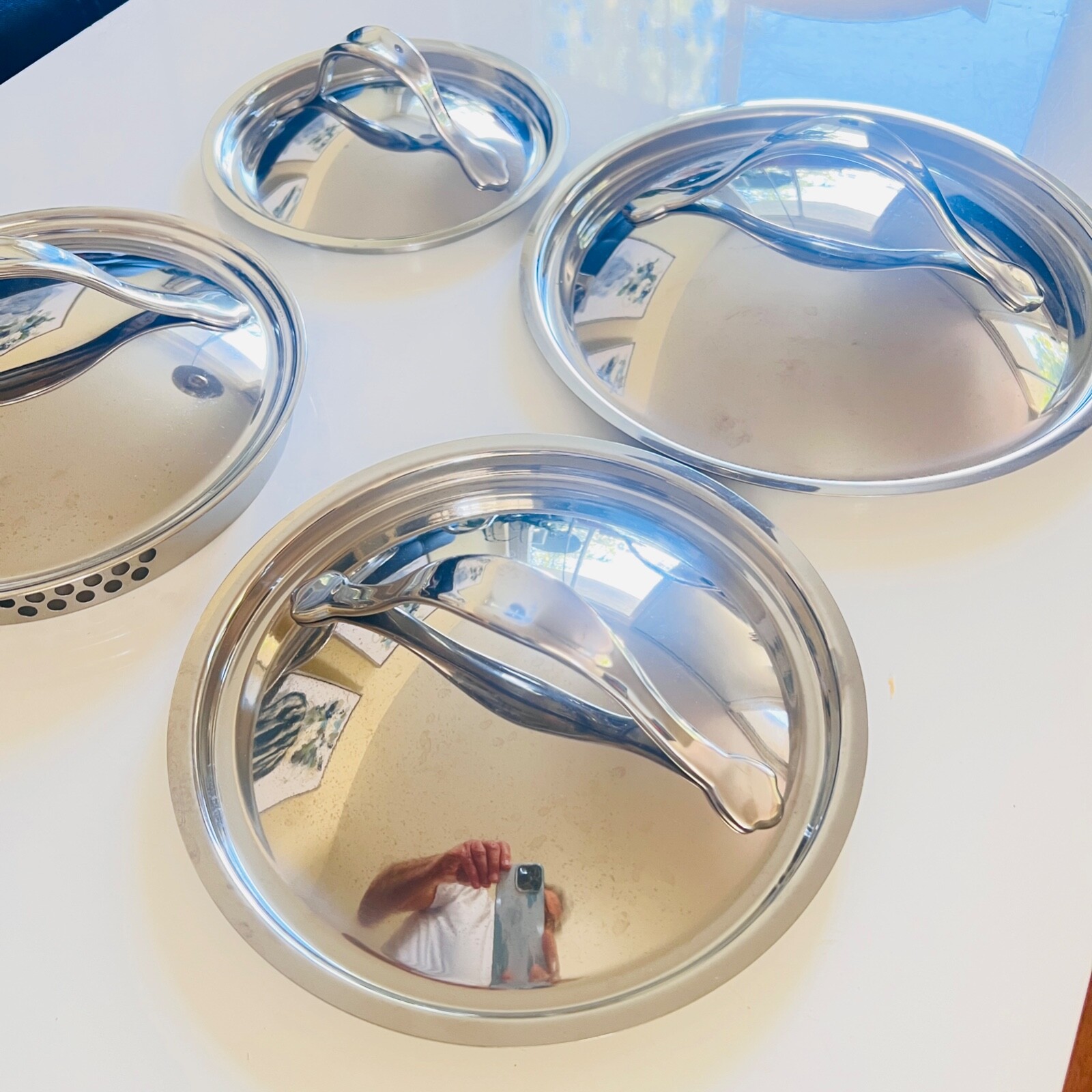 Universal LIDS only for Pots and Pans 6.5″, 8″, 9.5″, 8″ Pasta drain