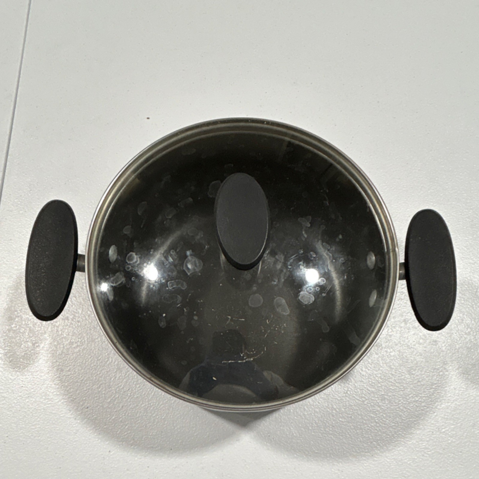 Non-Stick Black Stockpot with Glass Lid for Electric/Gas Stoves