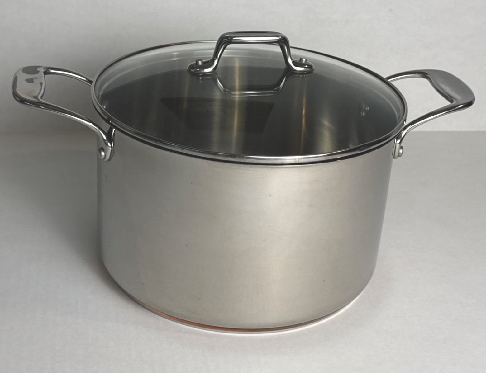 All-Clad Copper Core 8 Qt Stock Pot w Lid Made in USA Exclusively Bloomingdale’s