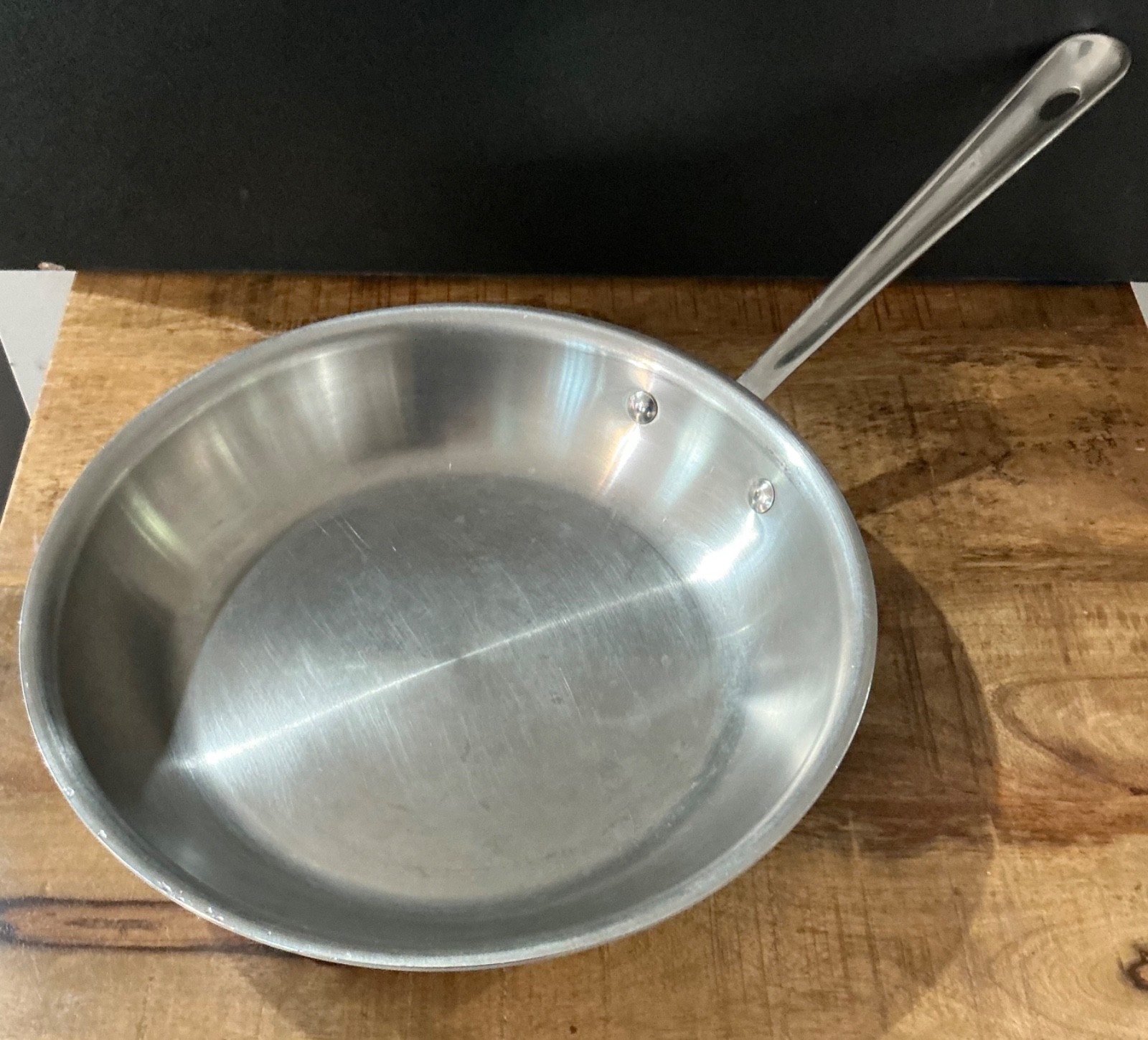 All Clad D3 Frying Pan Skillet Metalcrafters Stainless Steel 10″ / No Lid