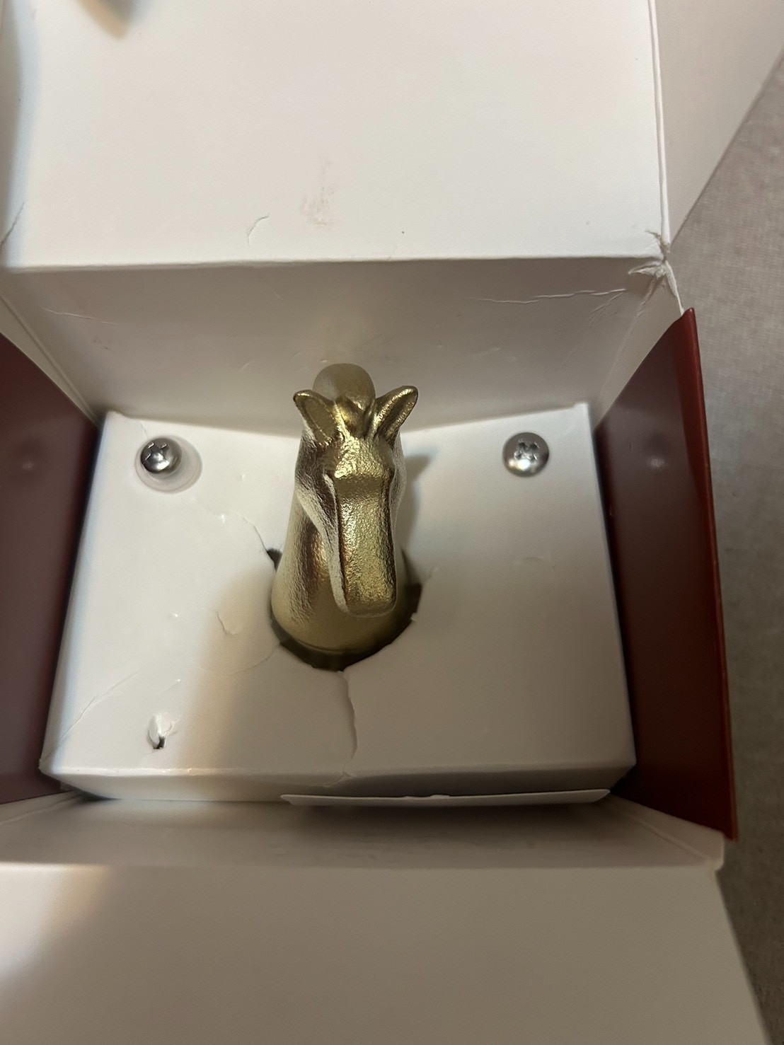 STAUB BUSTER-PUNCH (Golden) Lid Knob [STOCK]