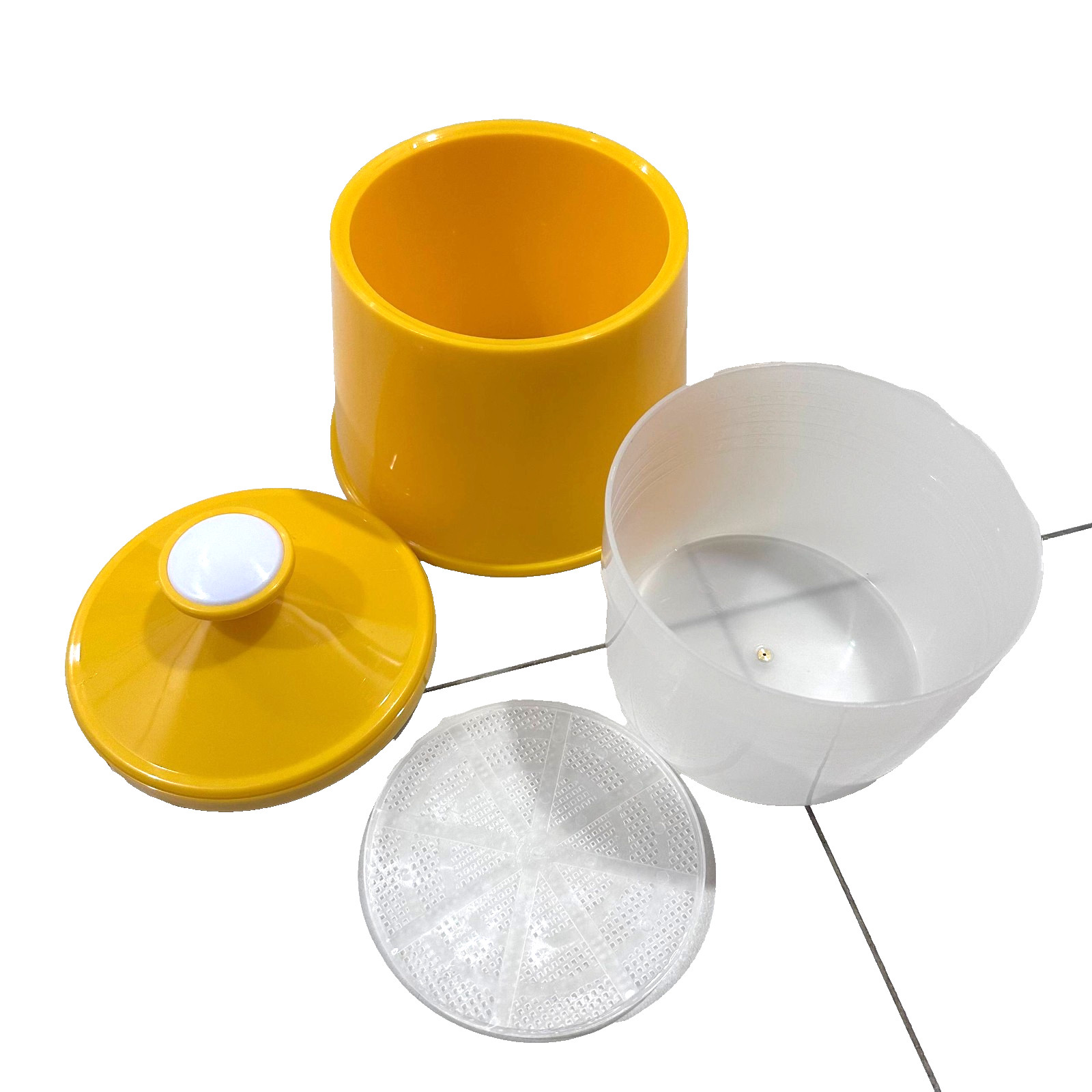 Half Boiled Egg Maker Malaysian Recipe Original Made in Malaysia Yellow Color