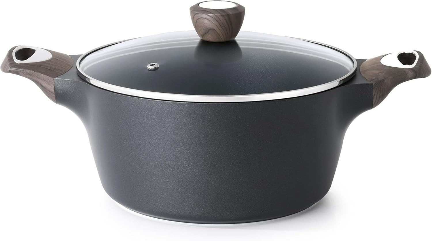 Nonstick Stock Pot with Lid – Versatile Induction Compatible Cookware