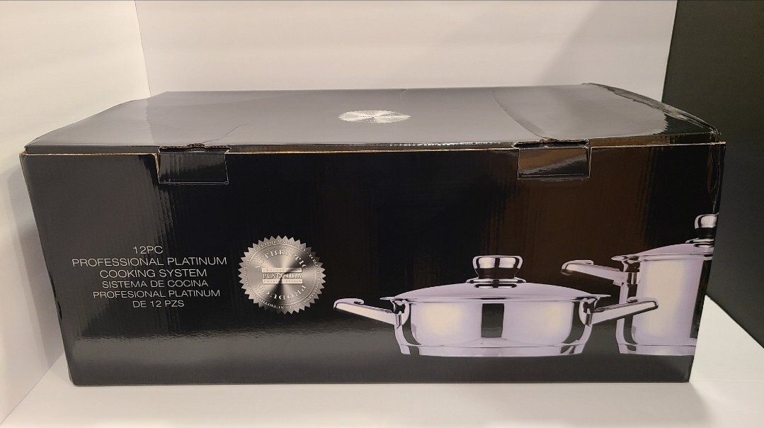 12PC Professional Platinum Cooking System NEW