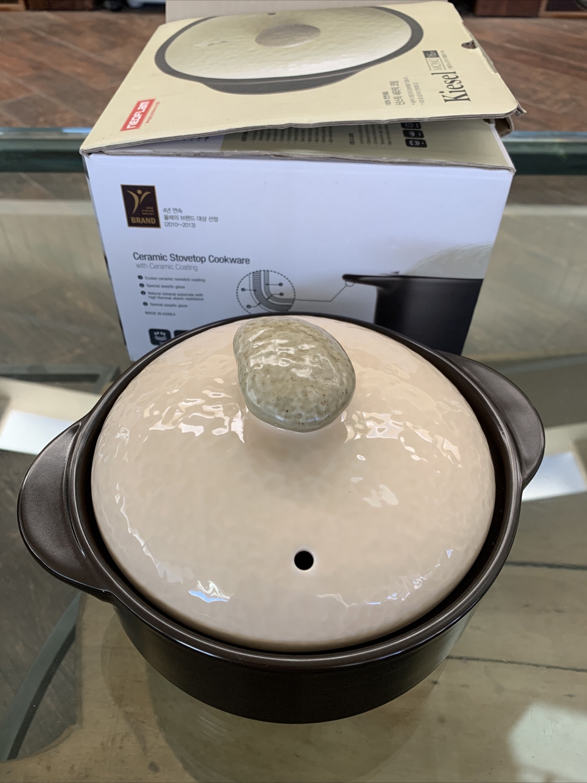 NEOFLAM Kiesel 7″ 16cm Mini Petit Pot for Stovetops Gas & Electric~Made in Korea