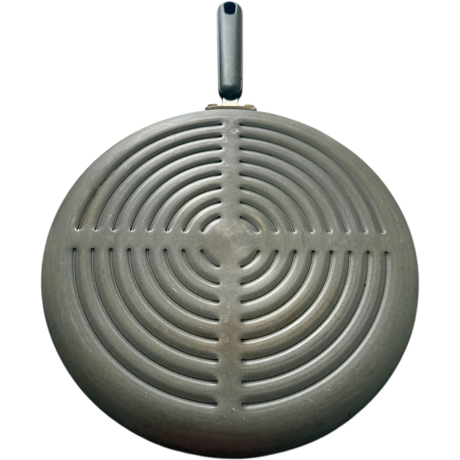 MADE IN HONG KONG Large SKILLET FRY PAN 12” GRILL Round Circle