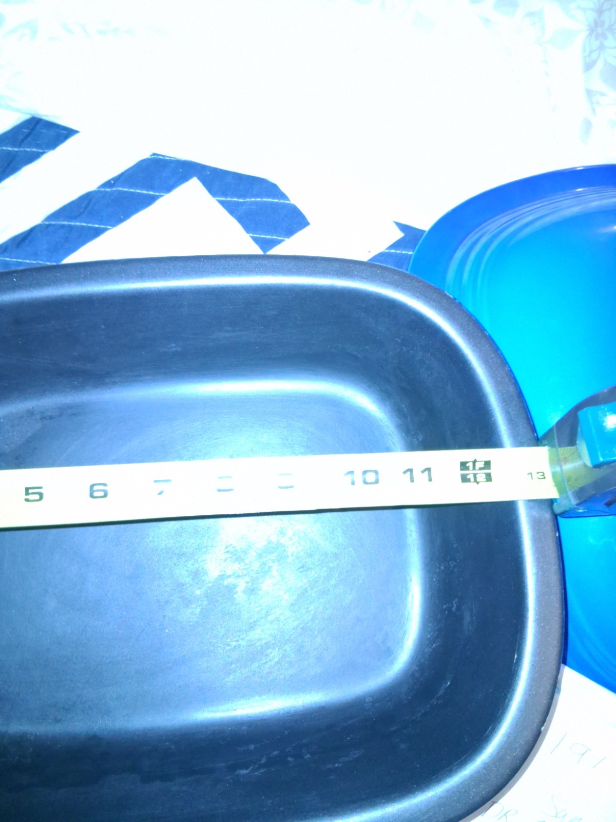 BLUE COOKING CERAMIC OVEN PROOF COOKWARE