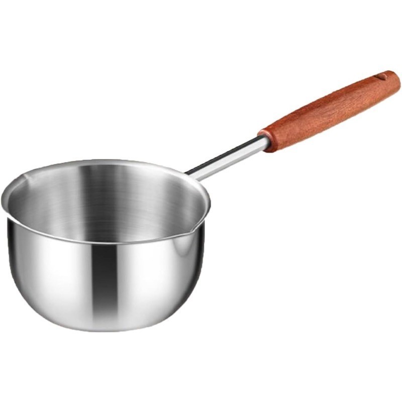 Butter Warmer Small Sauce Pan Milk Warmer Pot Small Pot for Melting Chocolate