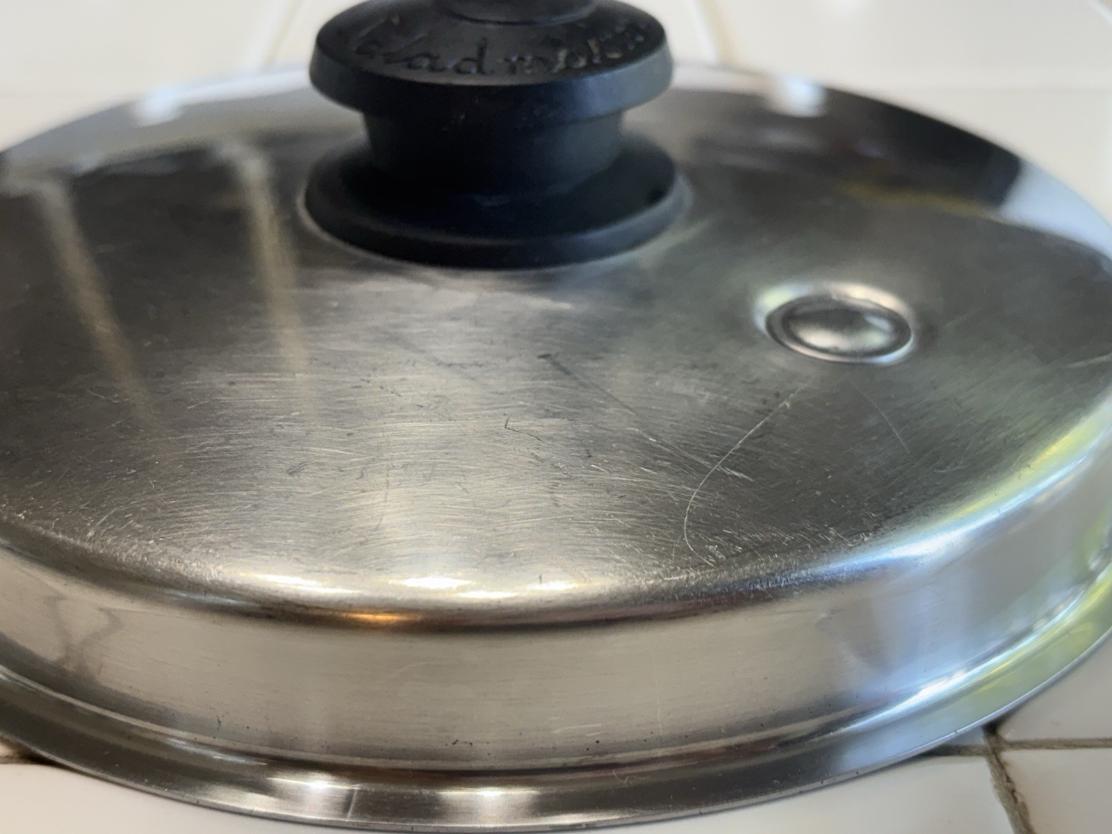 VTG SaladMaster Stainless Steel Vapo Vented 7 5/8” Replacement Lid Cover Only