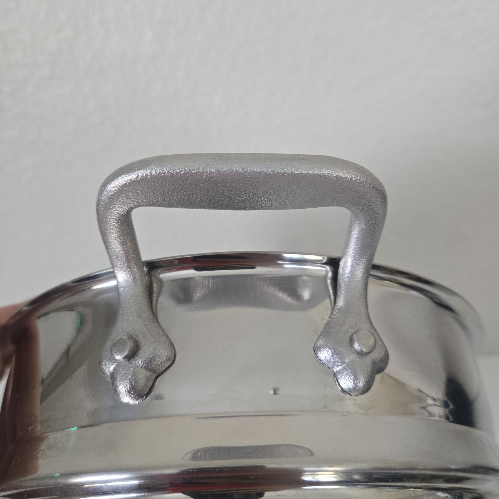 VINTAGE All-Clad Master Chef steamer Insert Stainless STEEL