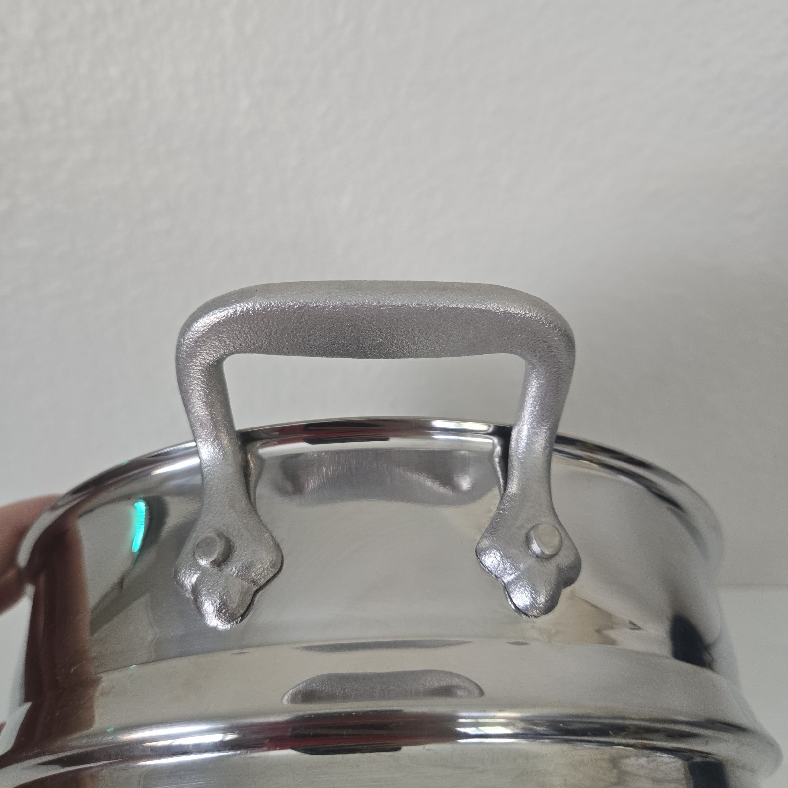 VINTAGE All-Clad Master Chef steamer Insert Stainless STEEL