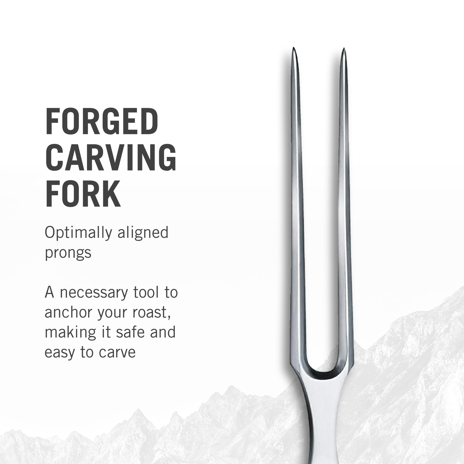 VICTORINOX 7.7230.15G Carving Fork 15cm Wood Grand Maitre Forged Meat Knife