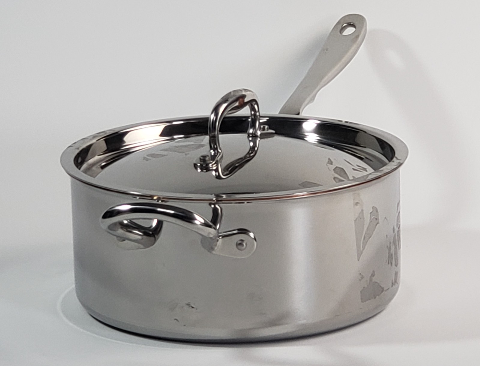 4 Quart Saucepan Stainless Steel & Copper Core RFN by RUFFONI Pot Lid CRA2210YL