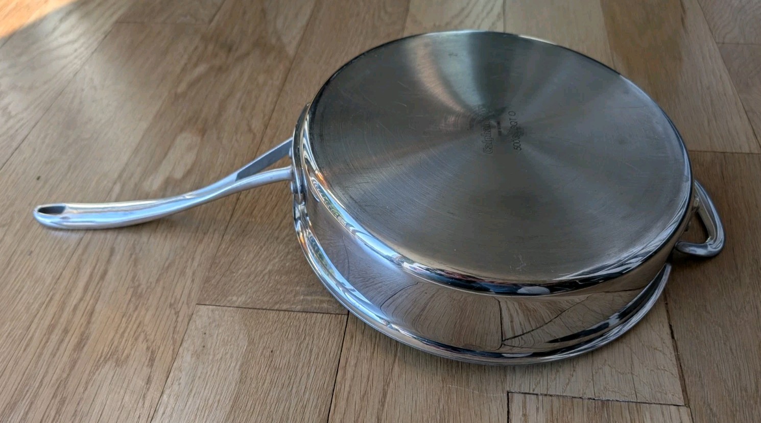 Calphalon #5003 3 Qt 10″ Stainless Steel Saute Pan Skillet With Helper Handle
