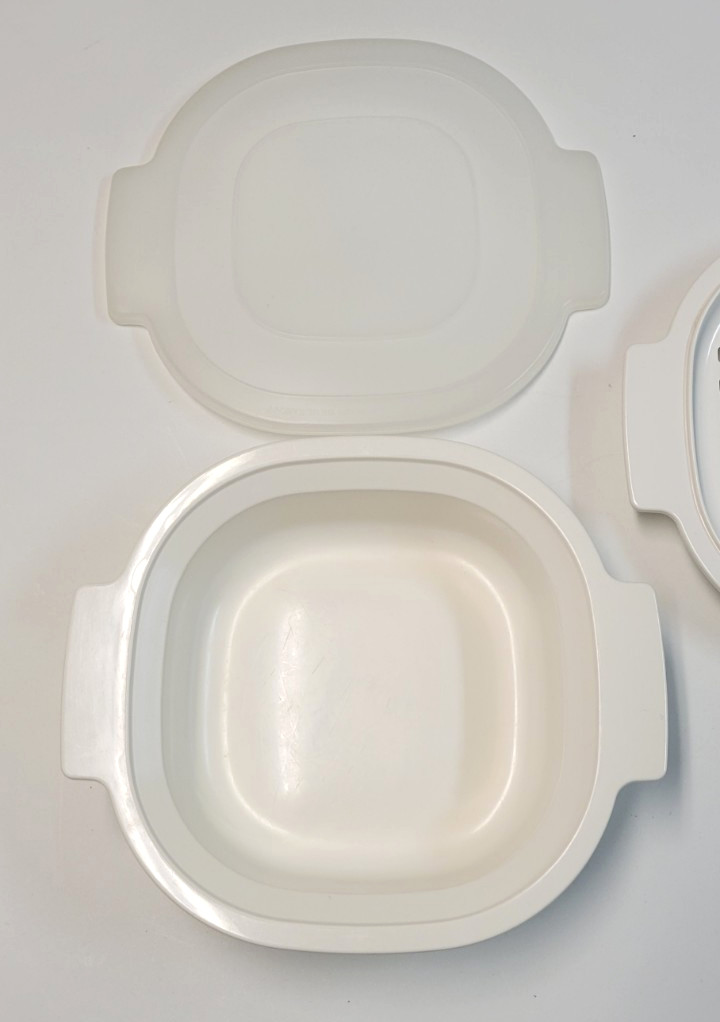 Rubbermaid 3, 2 & 1 Quart Microwave Cookware Casserole Bowls Steamer w/Lids 7 pc