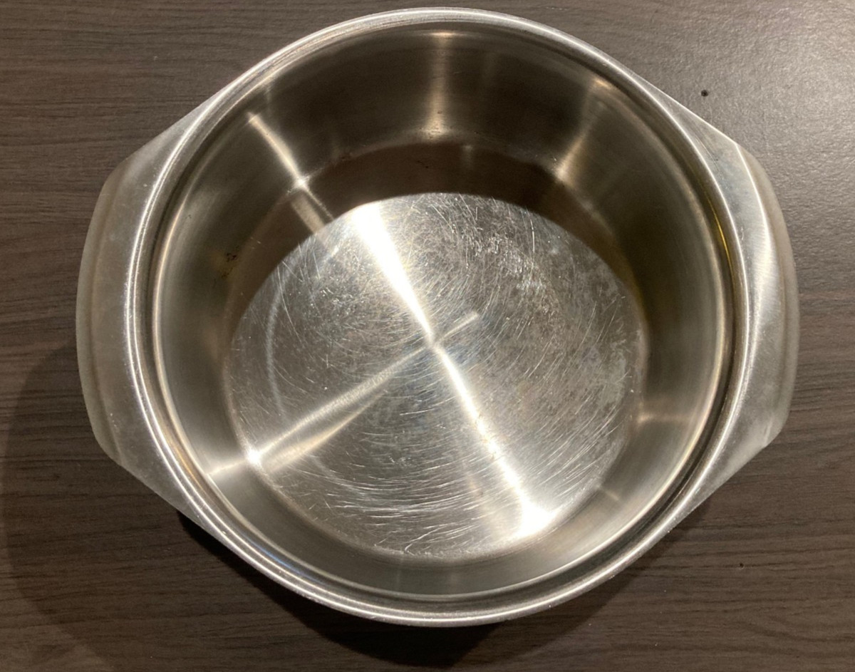 KUHN Rikon Swiss Made 18/10 Stainless Steel Pot – NO LID – 9 Inches Diameter
