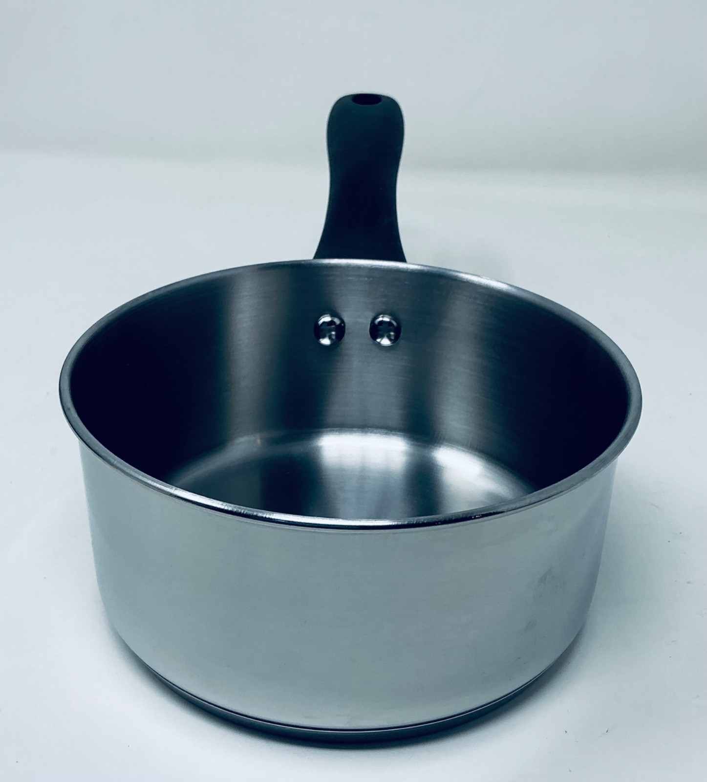 Martha Stewart Collection “Must-Have” Quart Stainless Steel Saucepan No Lid New