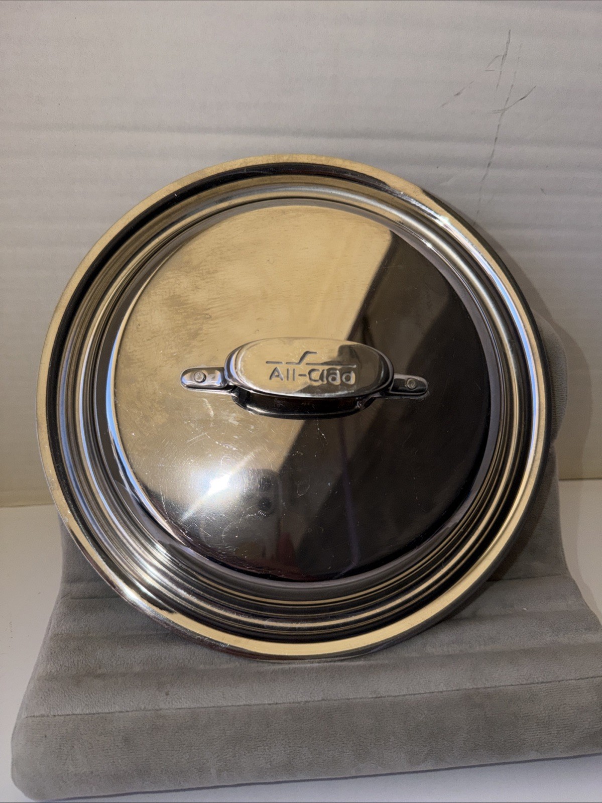 All-Clad Domed Stainless Steel LID ONLY (10-3/8” Outer 9-3/4” Inner) -READ DESC
