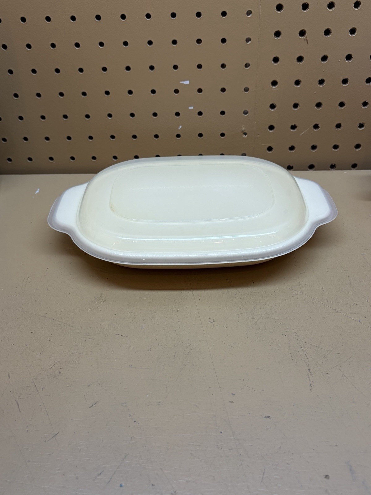 Rubbermaid Heatables Microwave Cookware Covered Large Entree Plate 10×7″ 0063