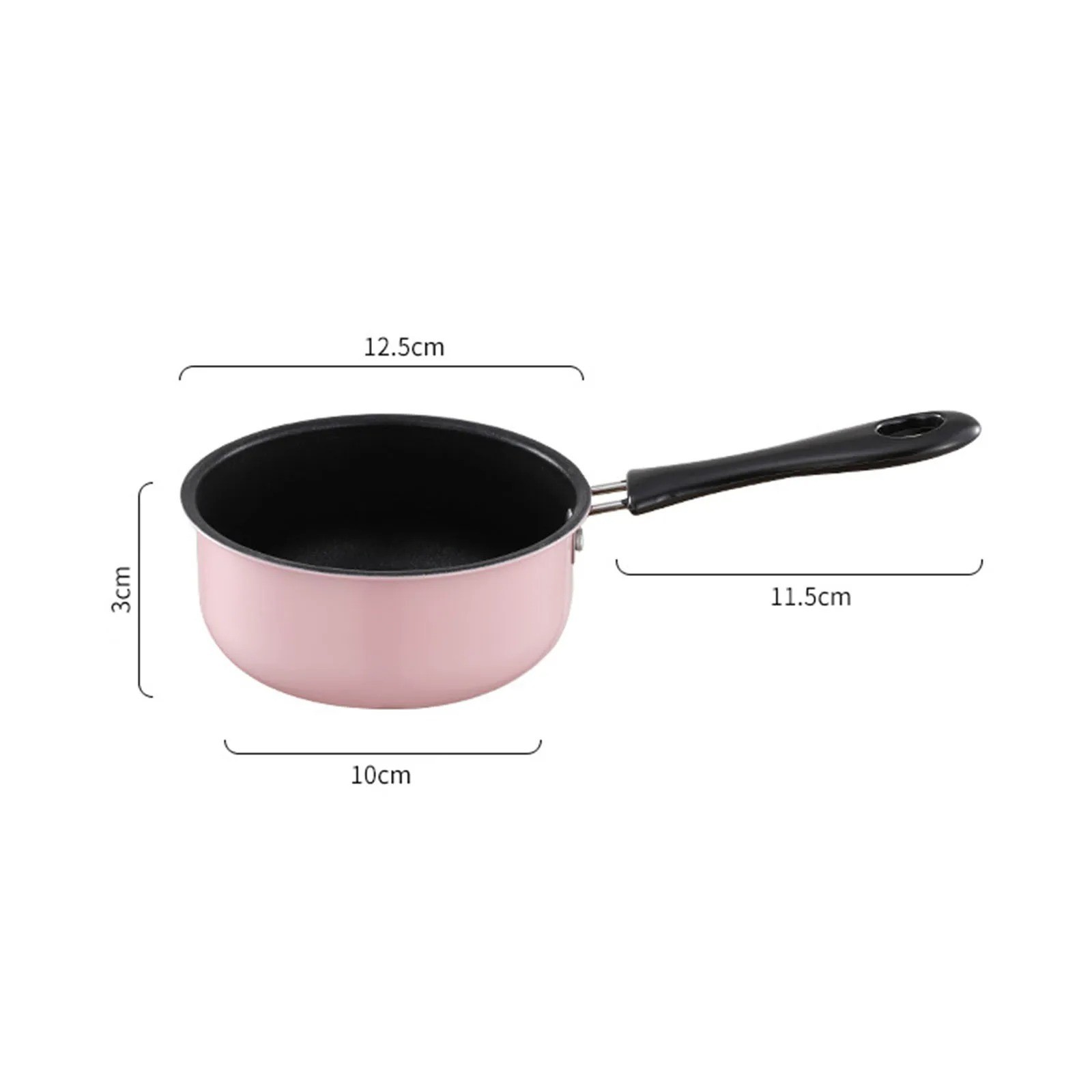 Small Saucepan Porridge Cooking Pot Cookware Mini Soup Pot for Kitchen
