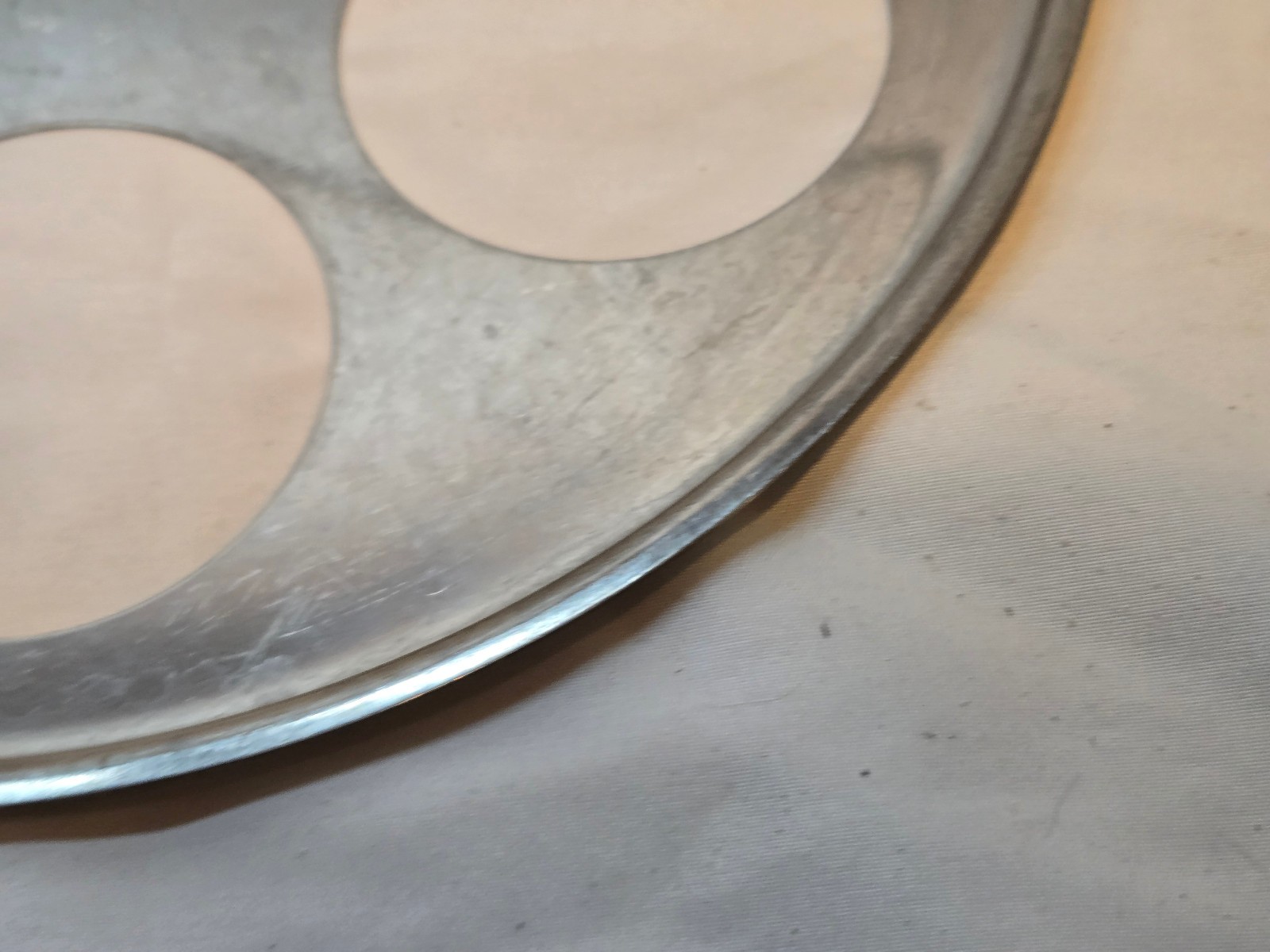 VINTAGE SALADMASTER STAINLESS 10.25″ EGG POACHING INSERT, NO CUPS