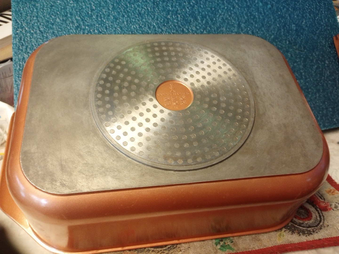 Copper Chef Wonder Cooker 13.5” X 10” X 4” Roaster Pan, Pan Only