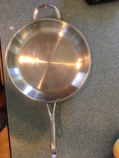 Swiss Diamond Stainless 12.5″ Fry Pan