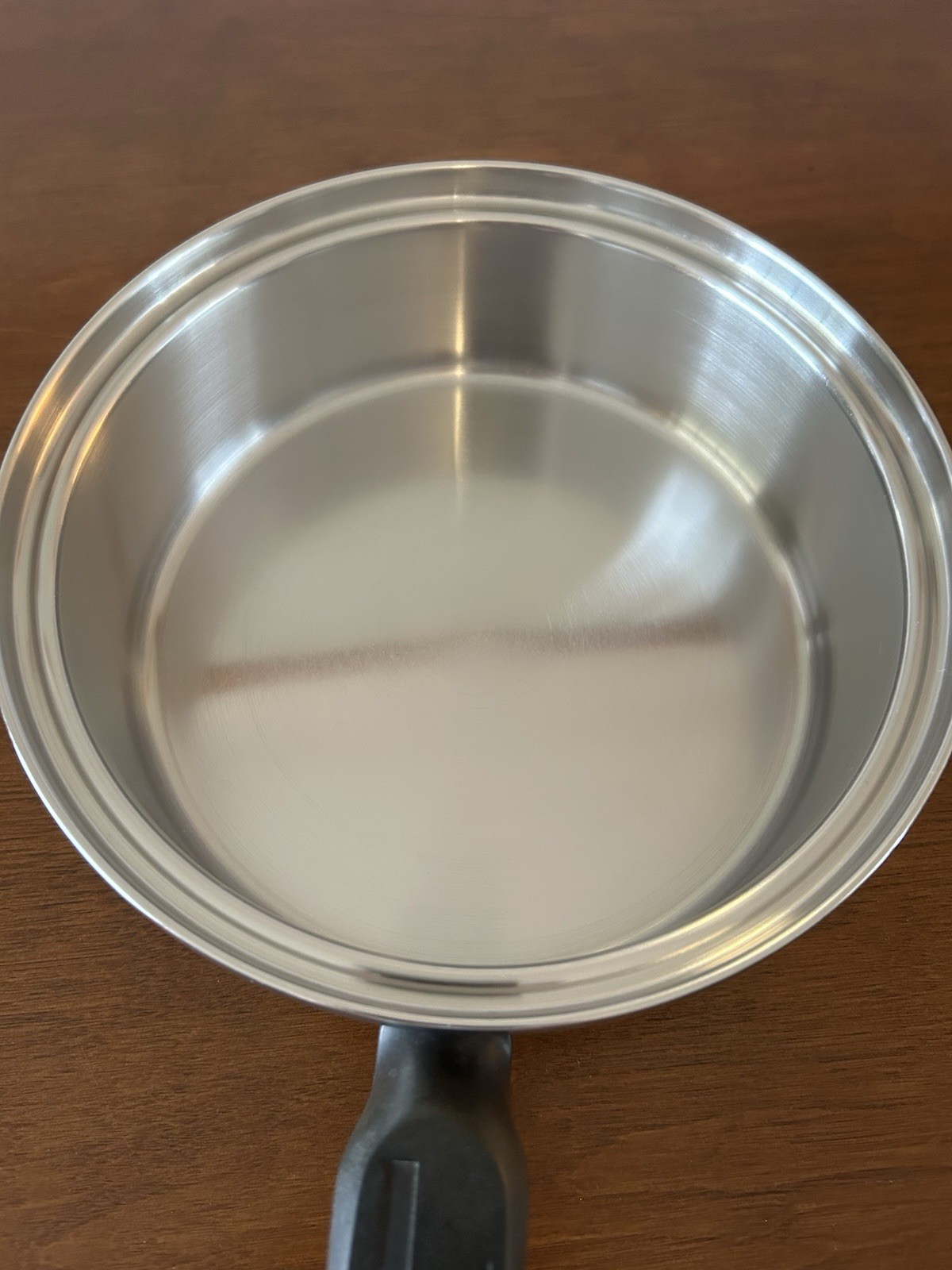 VTG Lifetime 6 Ply Stainless Steel Sauce Pan W/ Lid 1-1/2 Qt 8.5″ T304 CC USA
