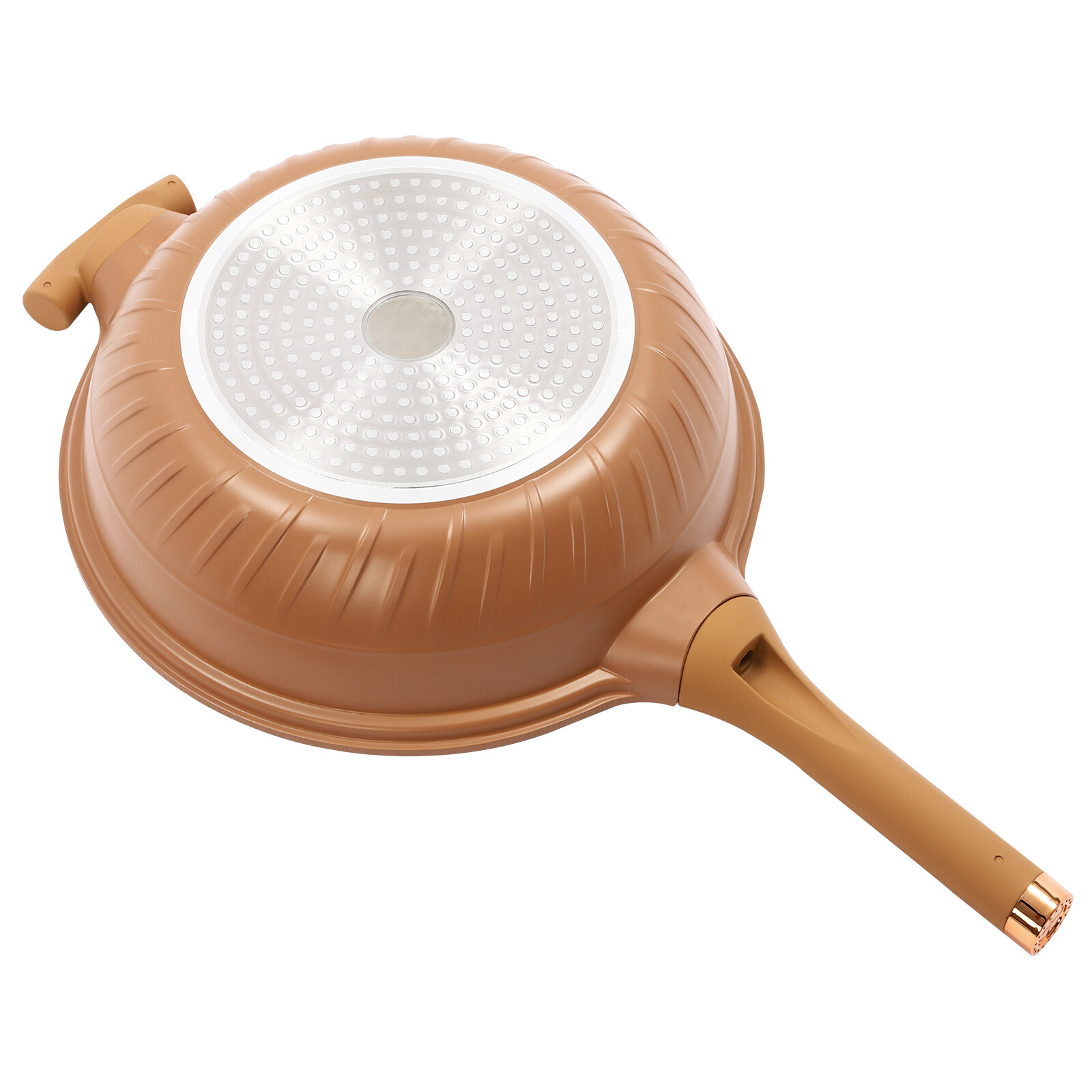 32cm Micro Pressure Cooker Pan – Die-Cast Aluminum Non-Stick With Steamer