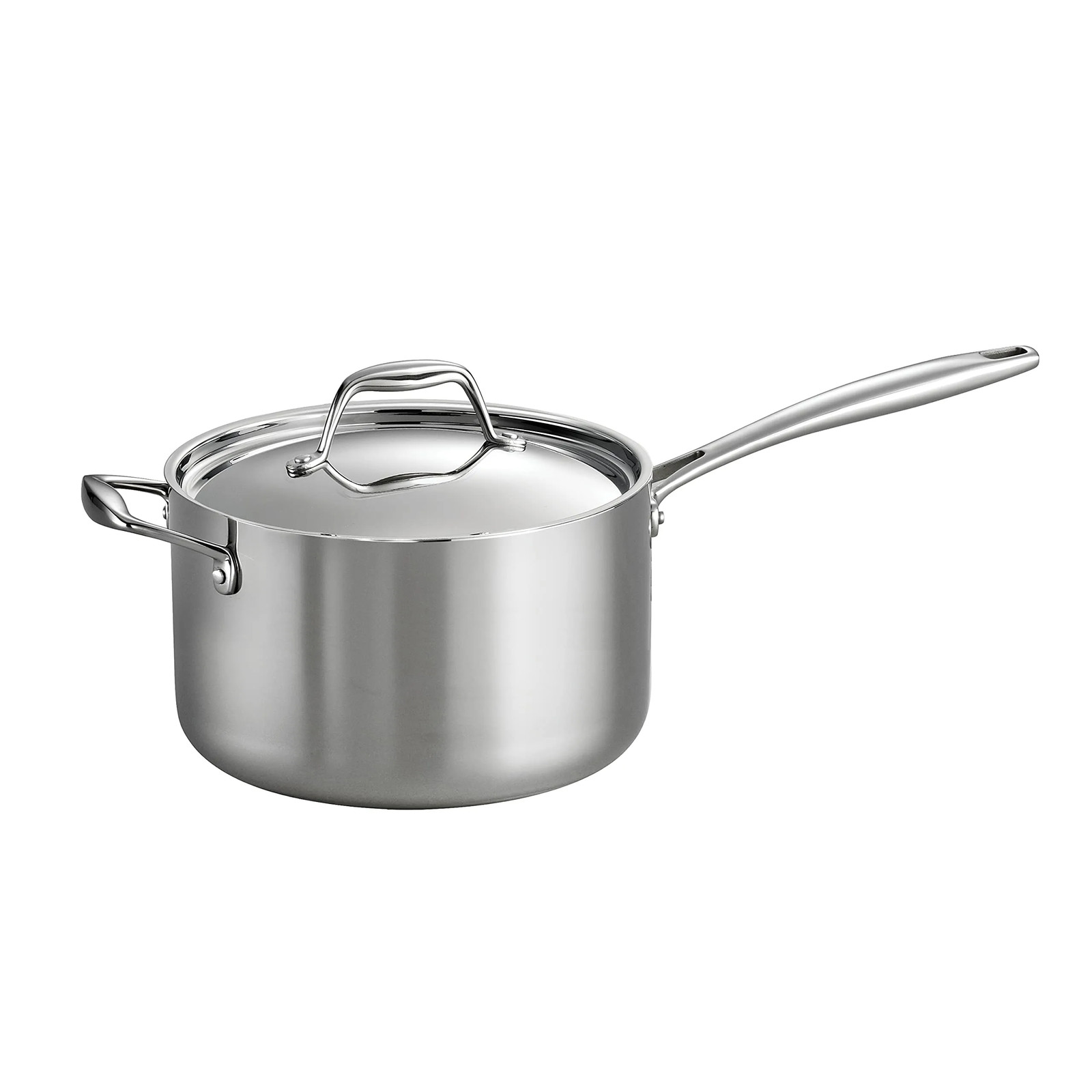 Tramontina 80116/024DS Signature Tri-Ply Clad Stainless Steel 4-Quart Sauce Pan