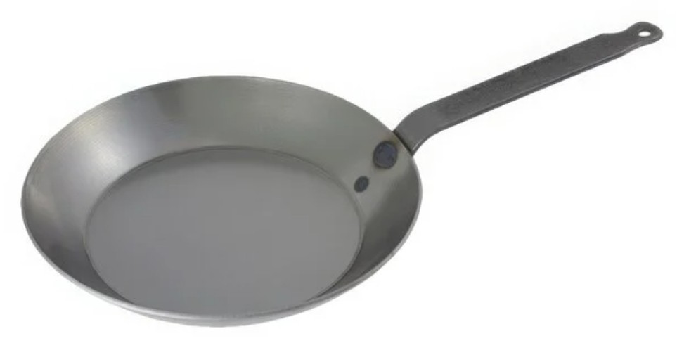 Matfer Bourgeat 12 5/8″ Black Carbon Steel Fry Pan