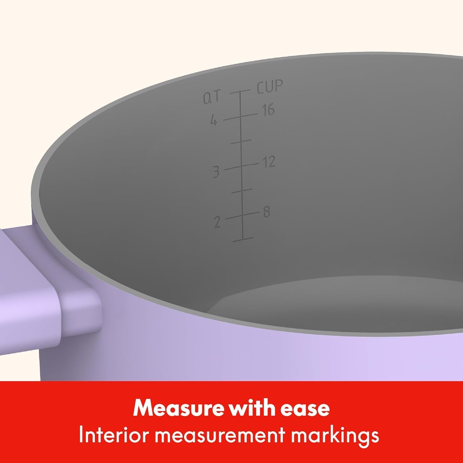 12 Piece Ceramic Nonstick Cookware Set with Utensils Lavender