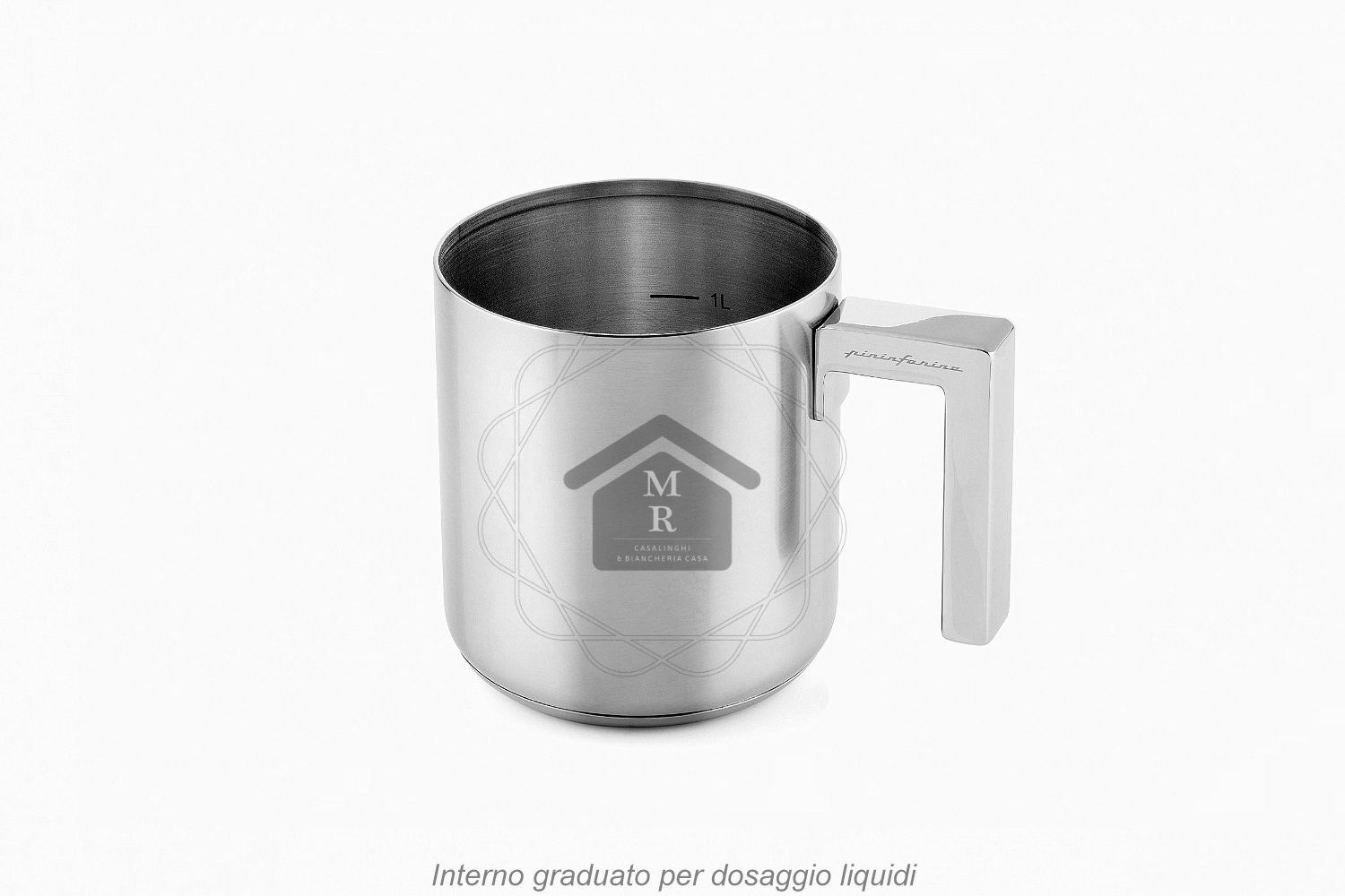 Bollilatte Linea Stile by Pininfarina Mepra stainless steel 18/10 cm 12