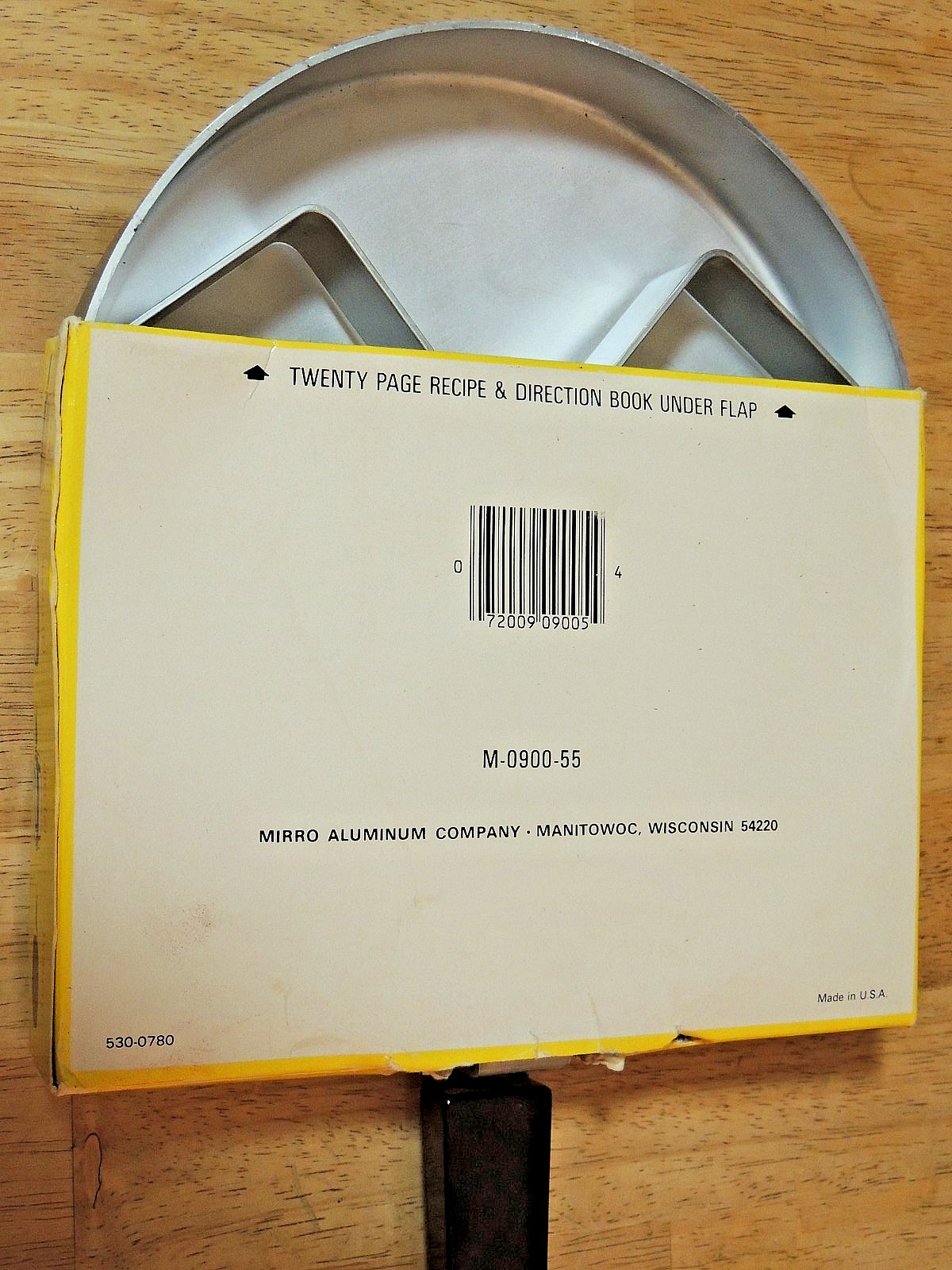 (2) Vintage Mirro Crepe Pan Maker 8″ w/Recipe & Direction Booklet Teflon Coated