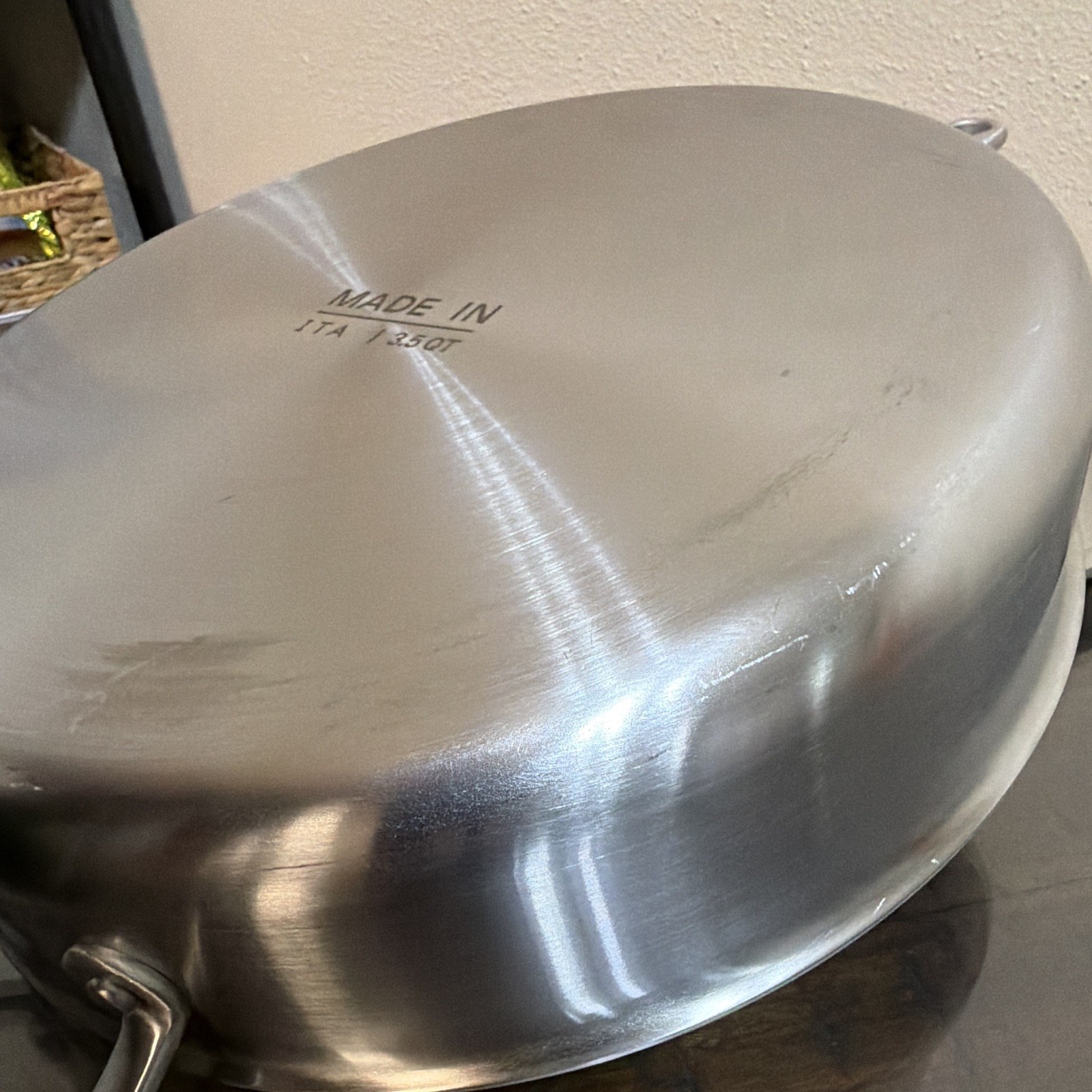 Made In | Stainless Steel Saute Pan 3.5QT w/Lid | Gas Electric Induction