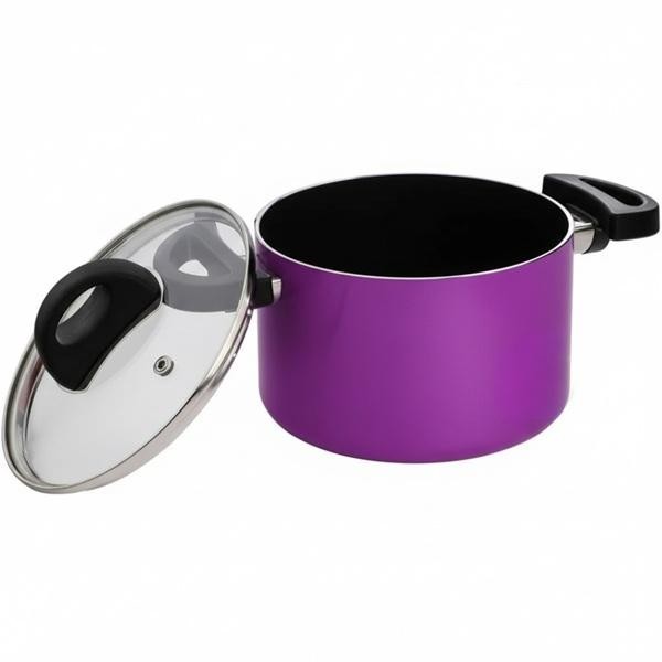 NEW European BergHOFF Eclipse Covered Casserole 6.25″ Belgium Non-Stick Pan Pot