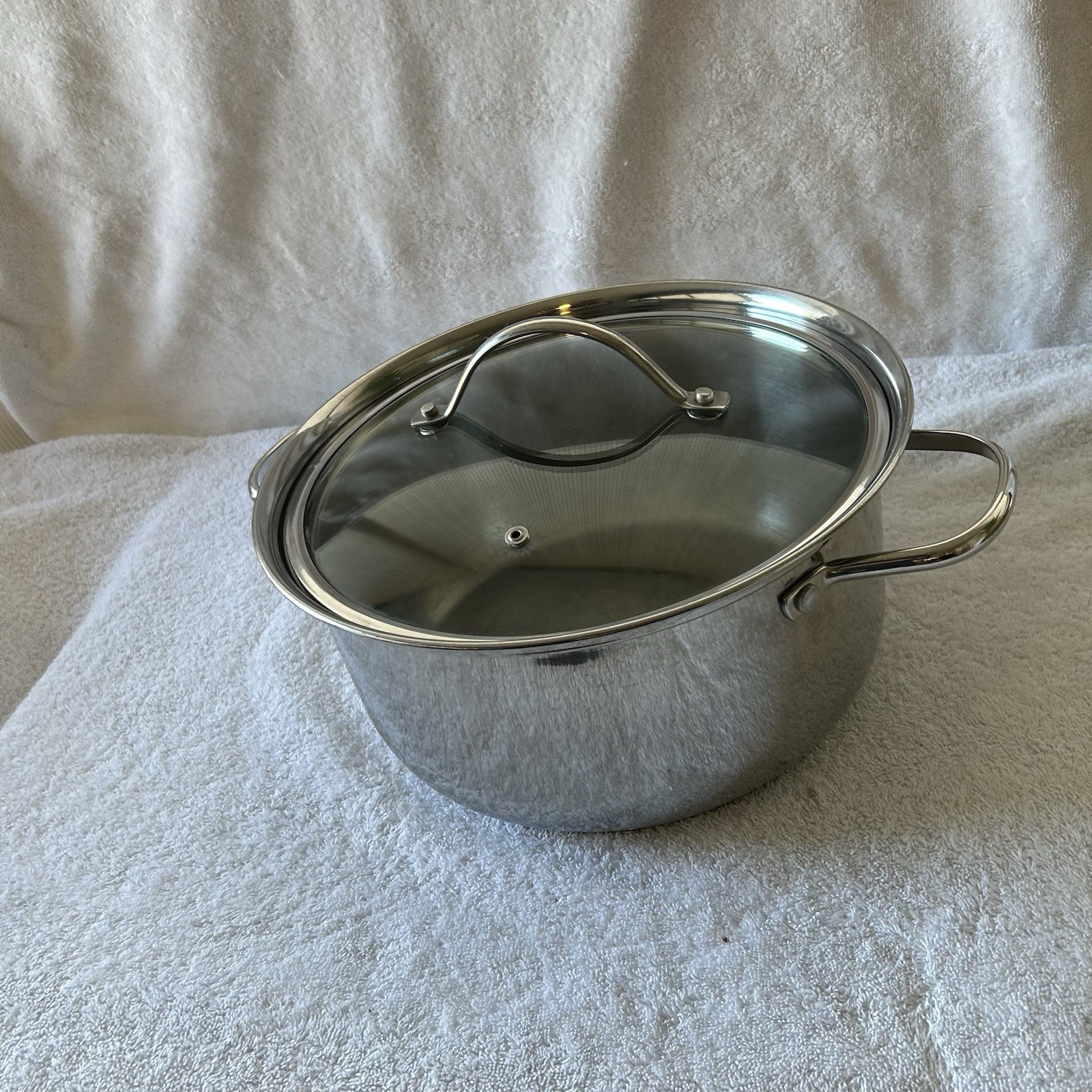 Martha Stewart – Exclusively For Macy’s – 8.5 Qt 98 – Stainless Steel Pot w/Lid
