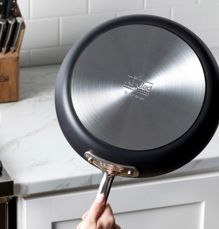 All-Clad HA1 Expert Nonstick Fry Pan Set 8 & 10 Inch Induction Safe NEW 100%