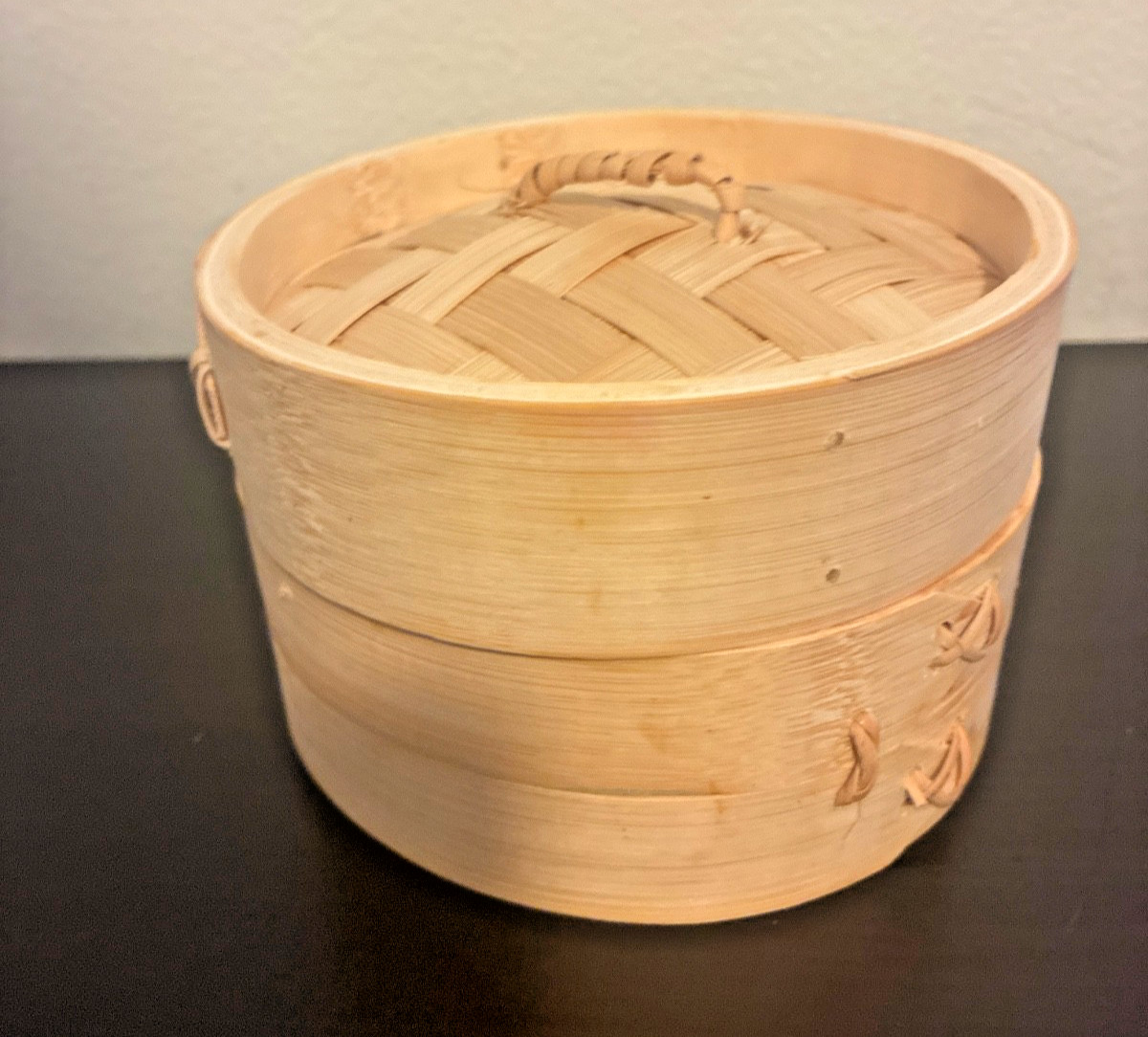 Bamboo Wooden Dumpling Steamer Chinese Cooking Basket