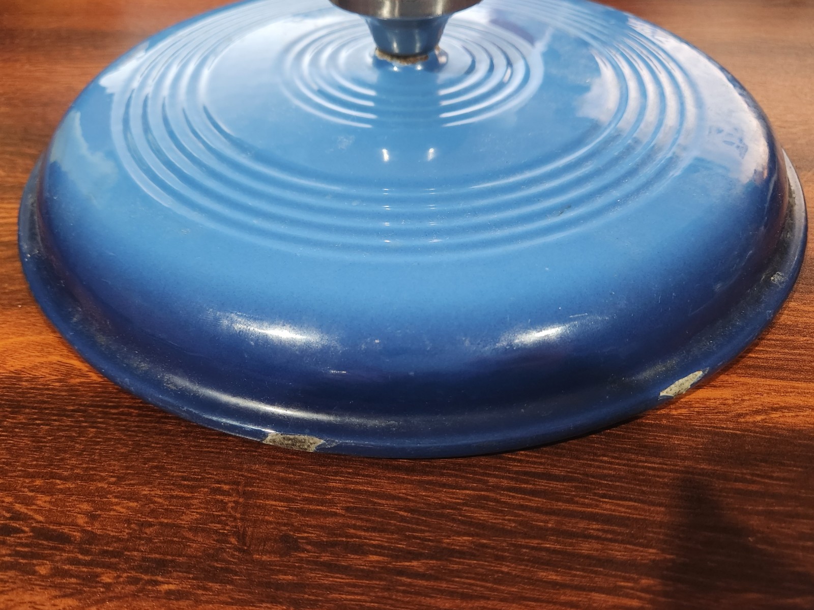 Lodge Cast Iron Replacement LID ONLY 11″ Blue Enamel for Dutch Oven
