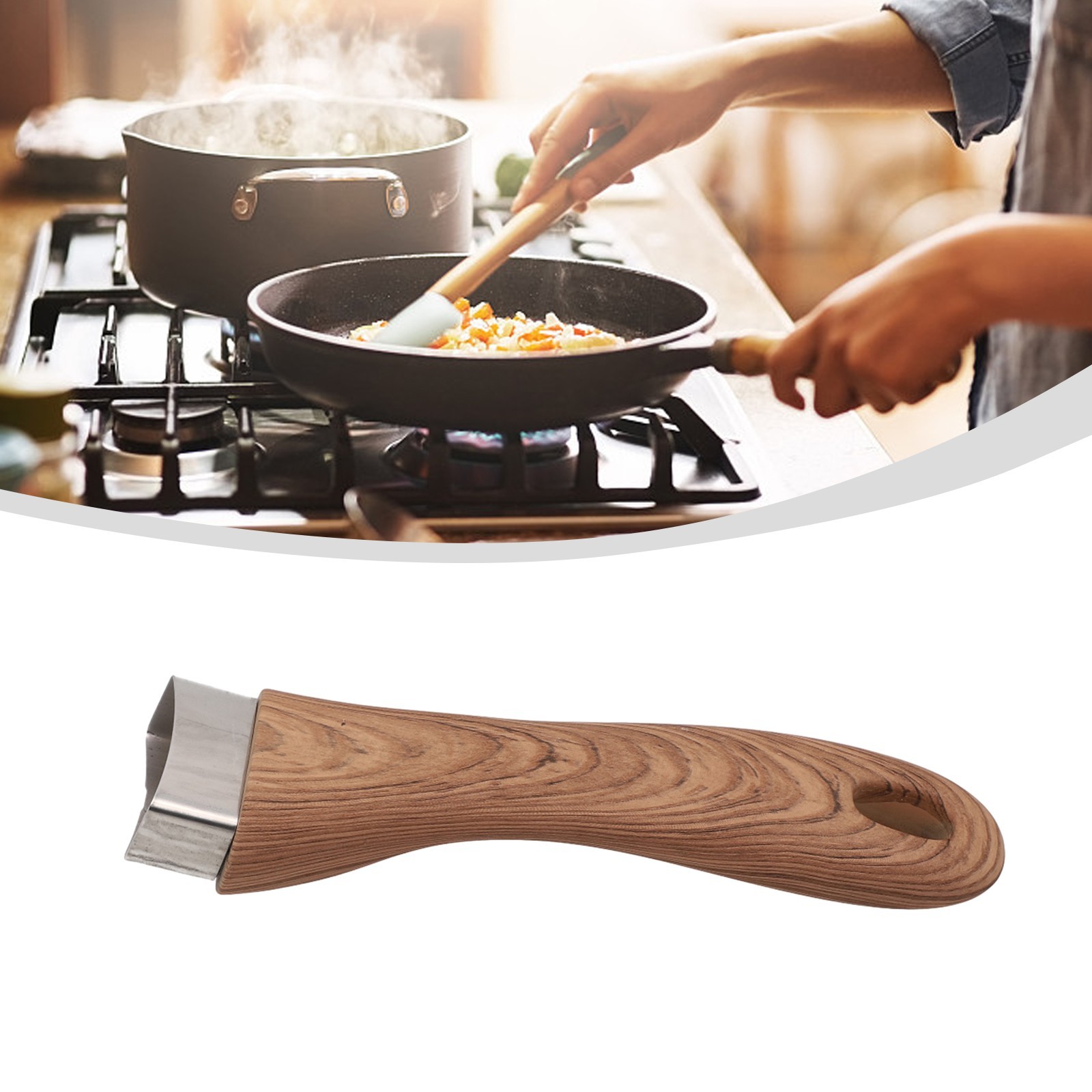 Handle Detachable For Different Pan Remove Resistance High Temperature
