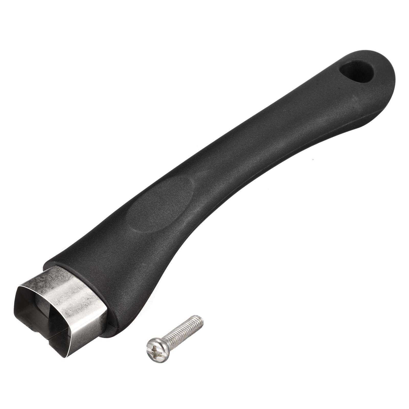 Nonstick Pan Handle Stainless Steel Handle Black 200mm/7.8inch