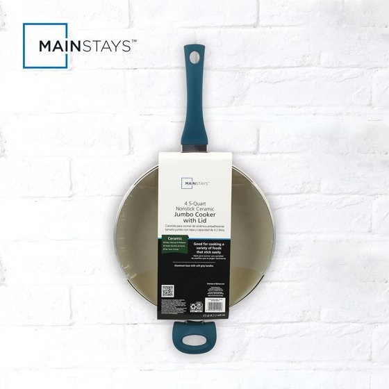 Mainstays Ceramic Aluminum Nonstick Jumbo Cooker Corsair